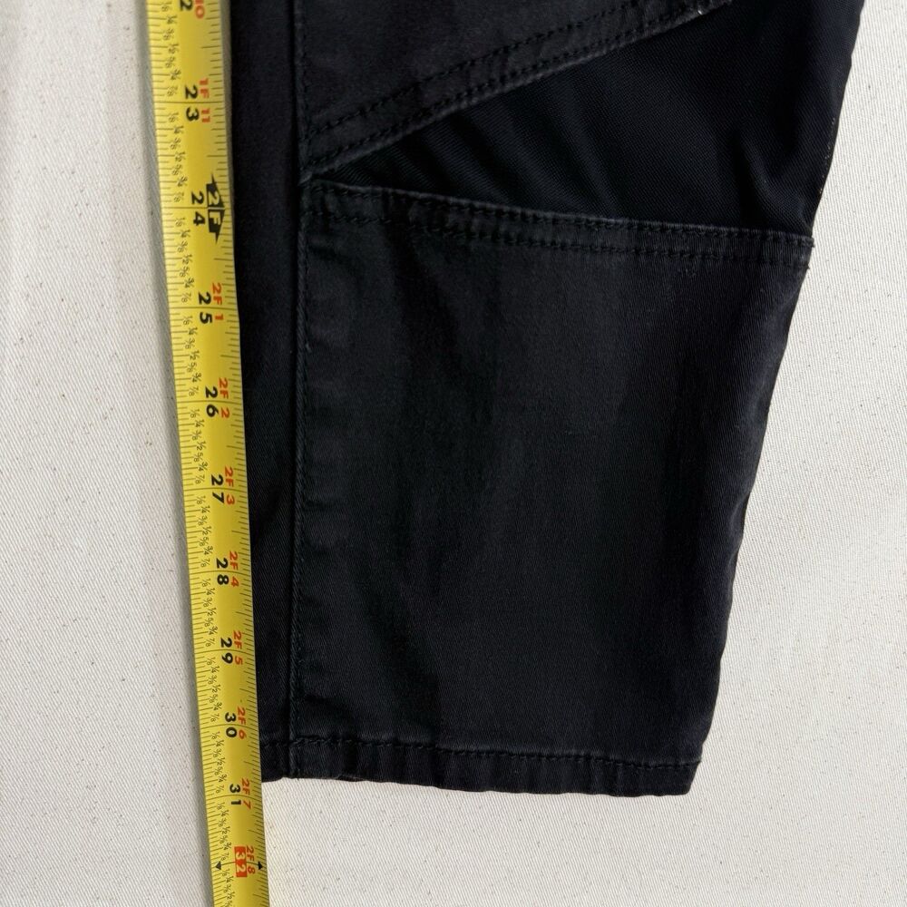 Lip Service Moto Skinny Pants Black/Gray Panel Punk Goth Size 11 - Picture 7 of 12